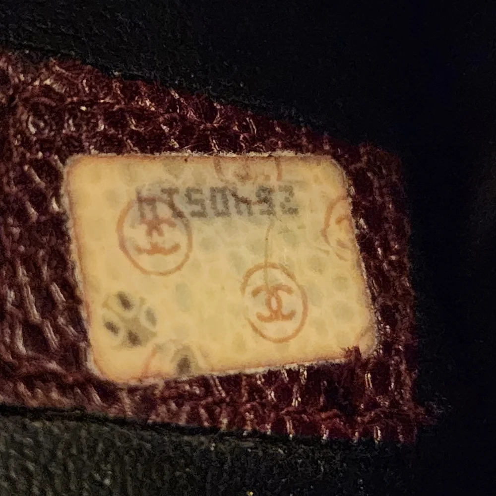 Rare! Chanel CC Caviar Leather Duffel Travel Gym Bag Burgundy ENTRUPY COA - Picture 6 of 16